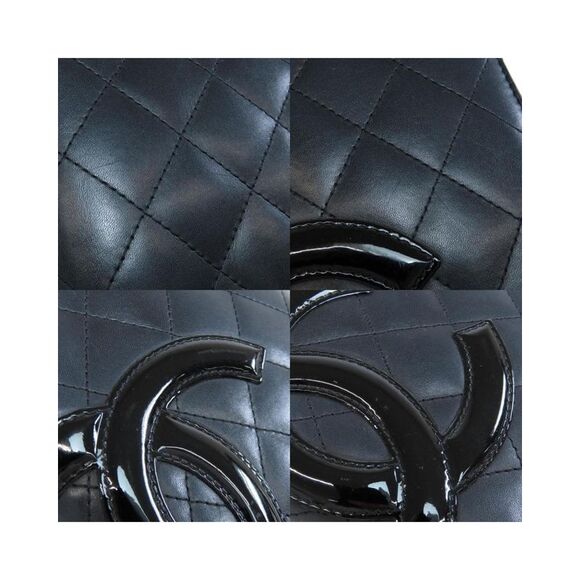 Pre Loved Chanel Quilted Wallet Classic Style Women Black - Picture 8 of 8